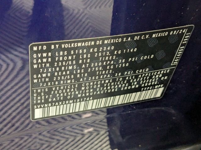 2024 Volkswagen Tiguan SE