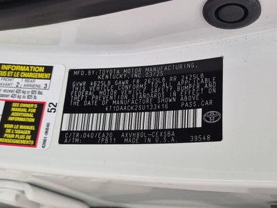 2025 Toyota Camry SE