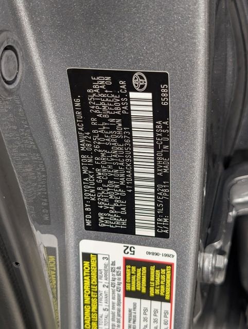 2025 Toyota Camry SE
