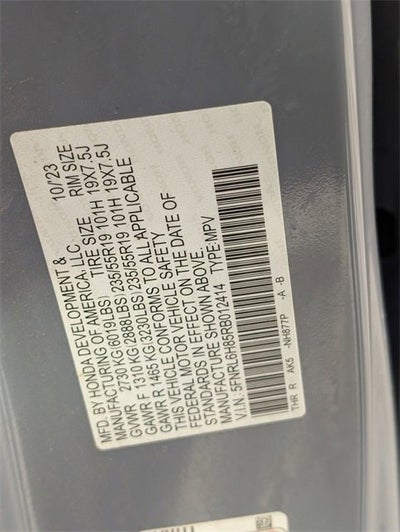 2024 Honda Odyssey Touring