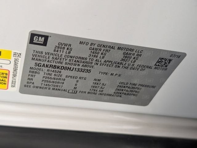 2017 Buick Enclave Leather
