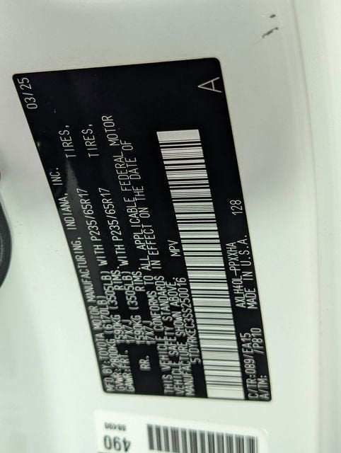 2025 Toyota Sienna XLE