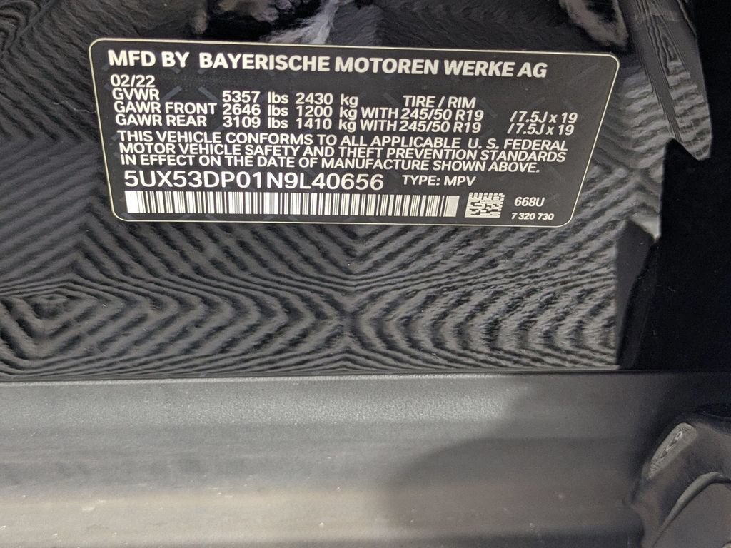 2022 BMW X3 xDrive30i