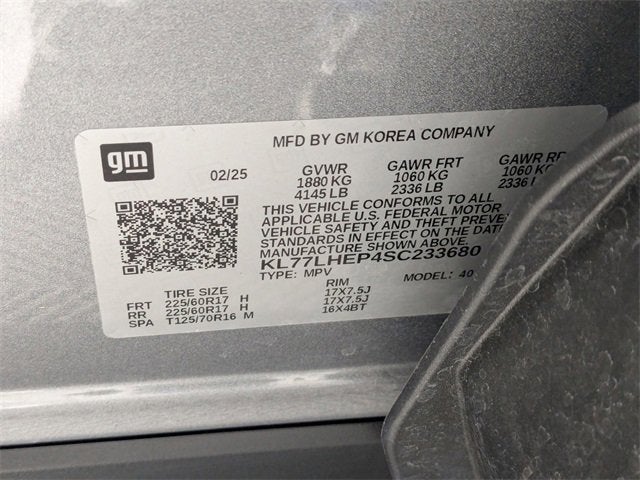 2025 Chevrolet Trax LT