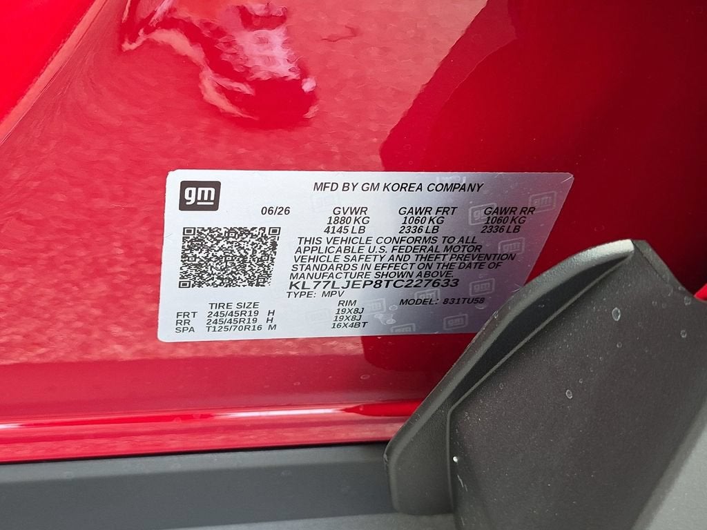 2026 Chevrolet Trax 2RS