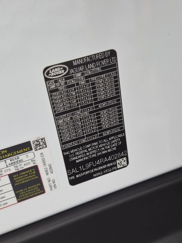2024 Land Rover Range Rover Sport Dynamic SE